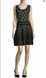 NANETTE LEPORE Diamond Dazzle Woven Dress